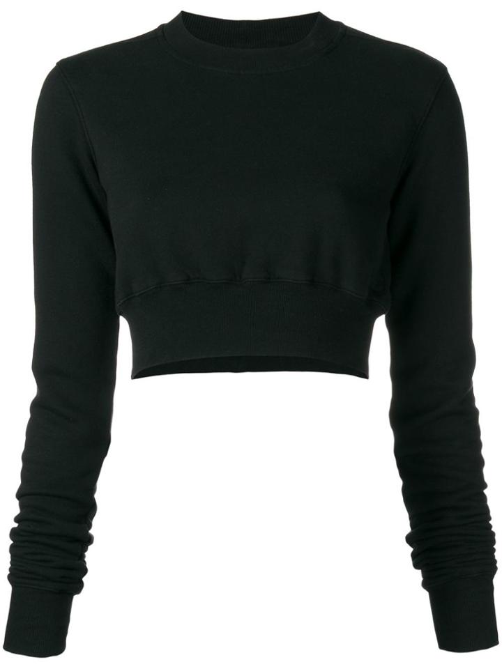 Rick Owens Drkshdw Cropped Jumper - Black