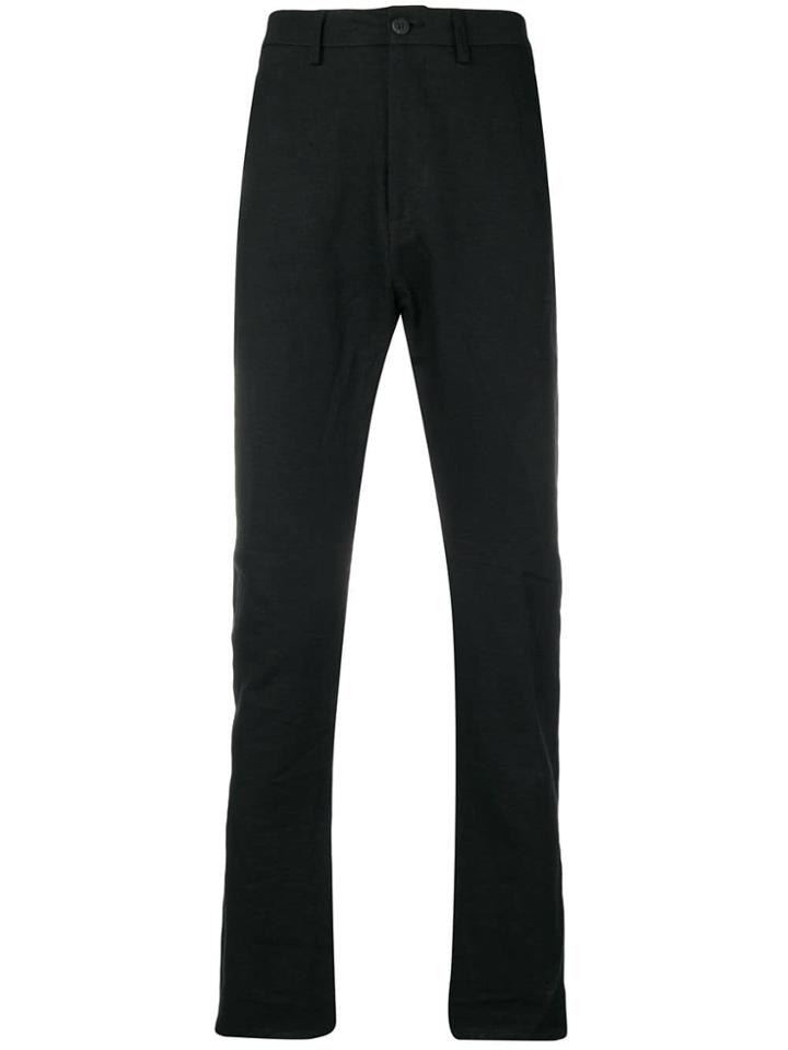 Poème Bohémien Straight-leg Chinos - Black