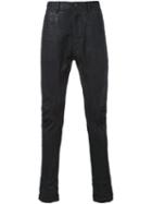 Julius Coated Jeans, Men's, Size: Iv, Black, Polyester/polyurethane/cotton