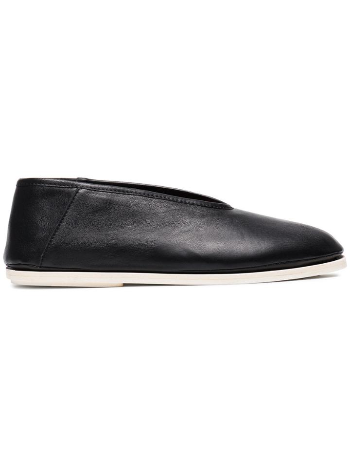 Proenza Schouler Slip-on Flat Ballet Pumps - Black