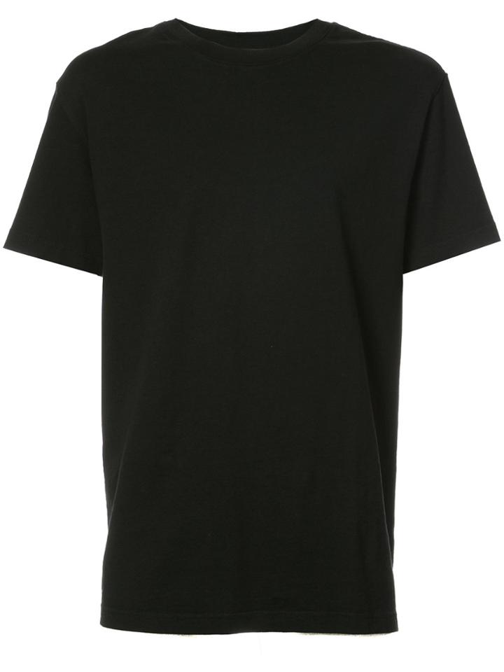 Rta Classic Plain T-shirt - Black