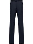 Prada Light Covert Trousers - Blue