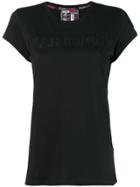 Plein Sport Cotton Embroidered T-shirt - Black