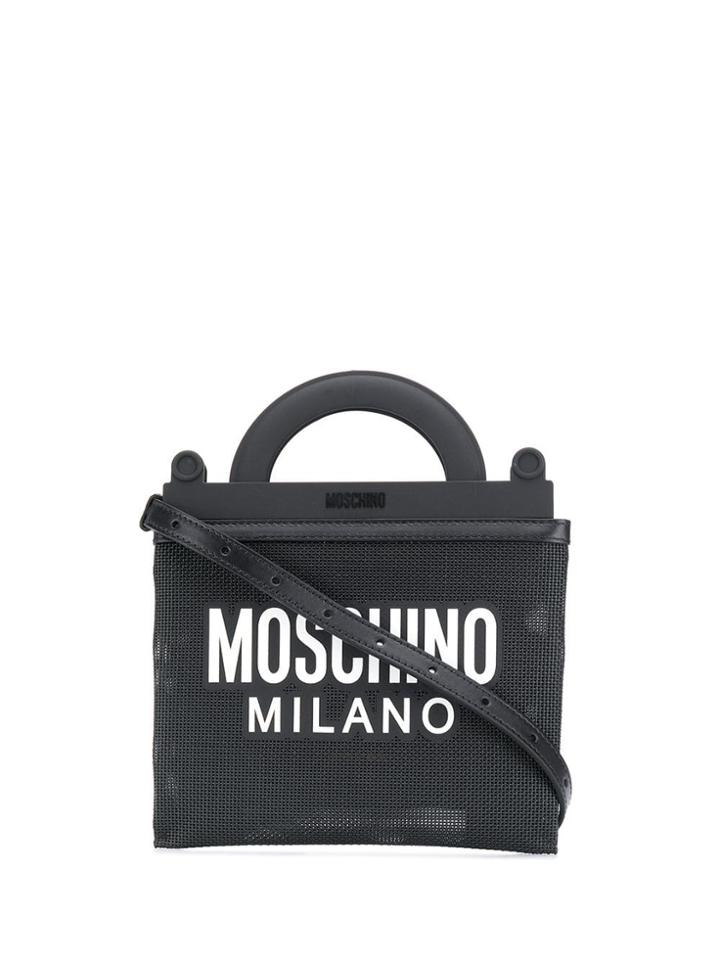Moschino Mini Mesh Bag - Black