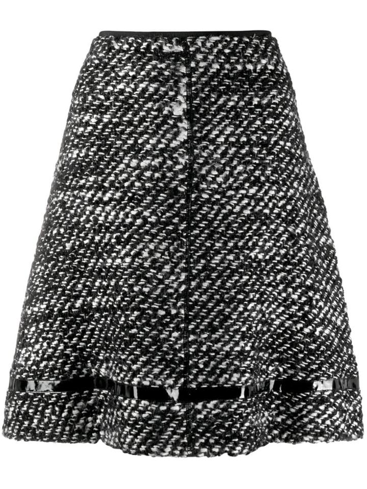 Prada Pre-owned 1990's A-line Short Skirt - Black