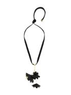 Marni Patch Drop Necklace - Black