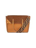 Fendi Regular Fendi Flip Tote Bag - Brown