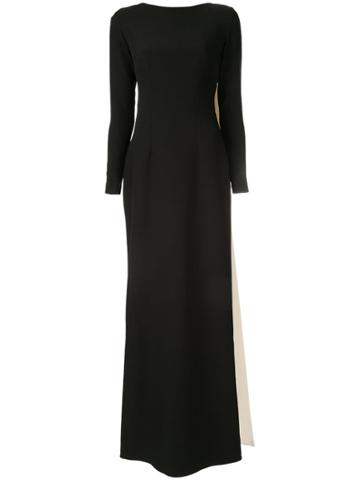 Safiyaa London Black And Ivory Dress