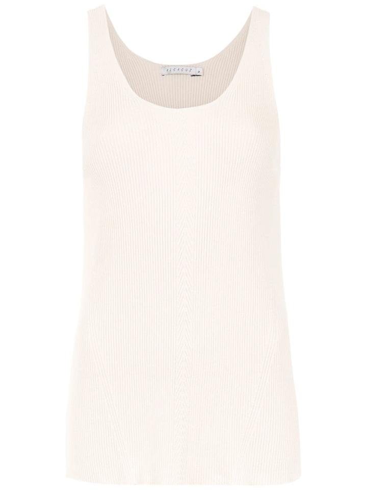 Alcaçuz Knit Guaraci Blouse - White