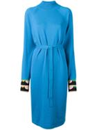 Emilio Pucci Cuff Detail Dress - Blue