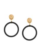 Lako Bukia X Natia Khutsishvili Lion Hoop Earrings - Metallic