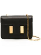 Tom Ford Gold-tone Hardware Shoulder Bag, Women's, Black, Leather
