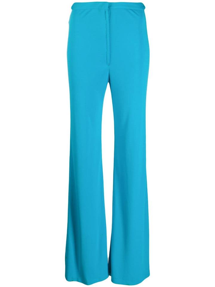 A.n.g.e.l.o. Vintage Cult 1970's Flared Trousers - Blue