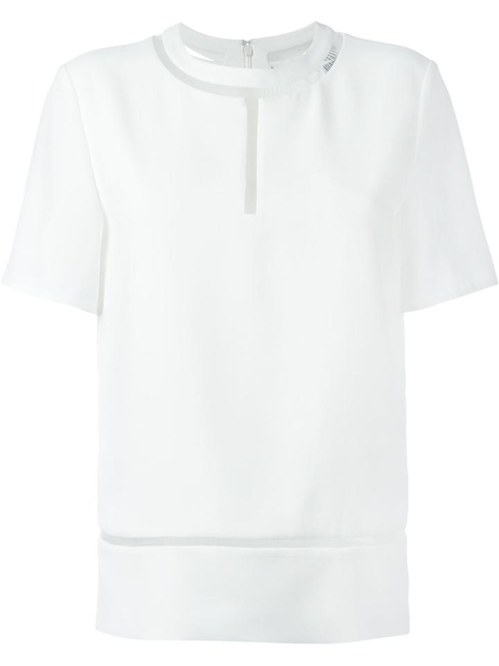 Alexander Wang Fishline T-shrt - White