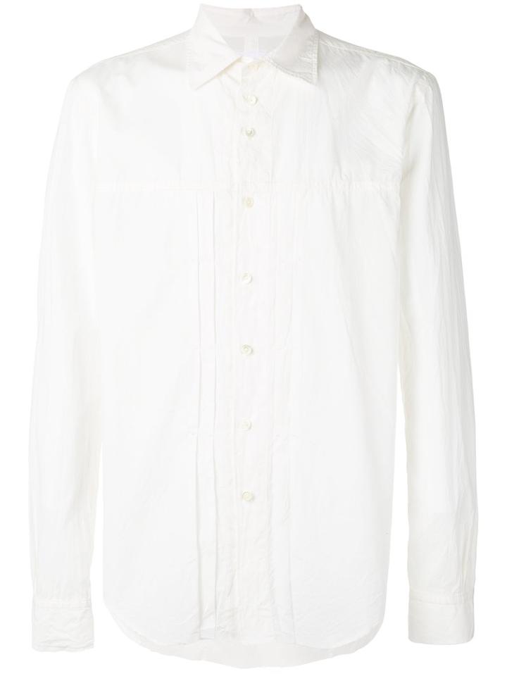 Takahiromiyashita The Soloist - Wardrobe Riders Shirt - Men - Silk/cotton - L, White, Silk/cotton