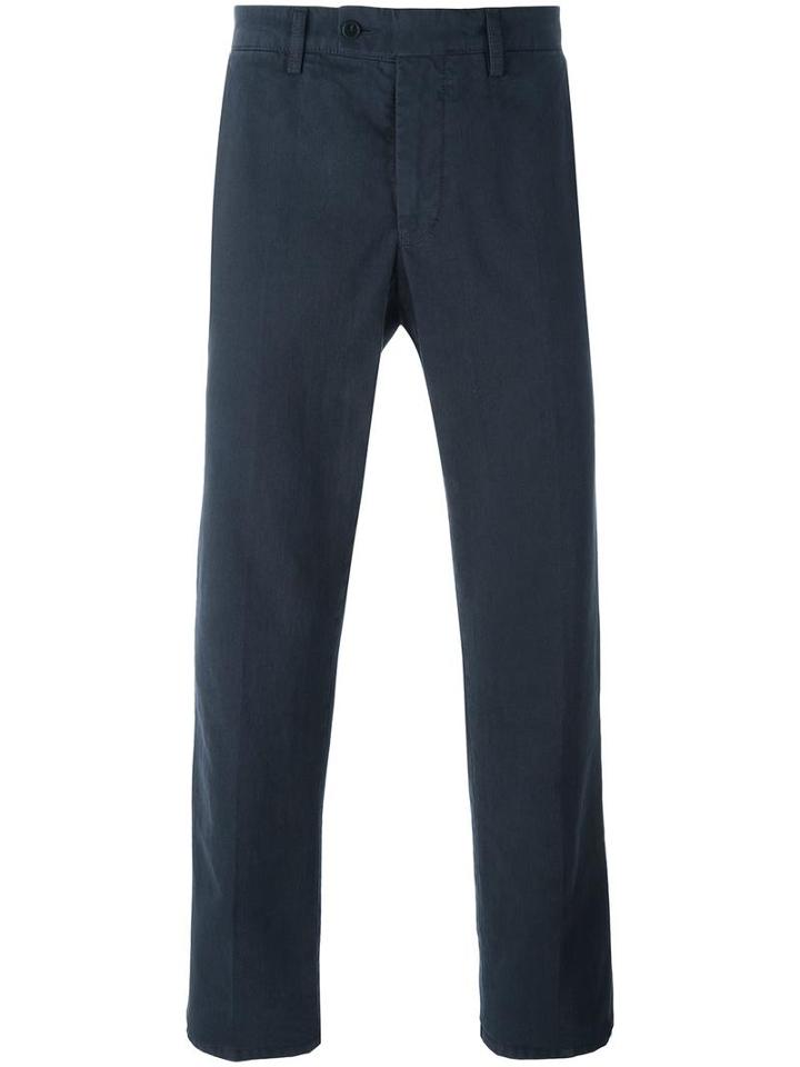 Aspesi - Japanese Selvage Chinos - Men - Cotton - 54, Blue, Cotton