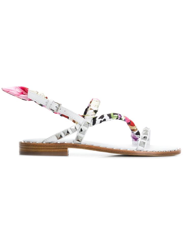 Ash Pattaya Sandals - White