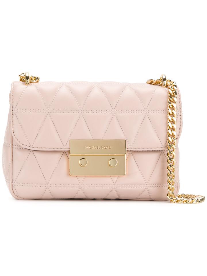 Michael Michael Kors Sloan Crossbody Bag - Pink & Purple