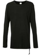 Ksubi - Long Sleeve T-shirt - Men - Silk/cotton - S, Black, Silk/cotton