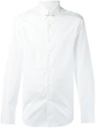 Brioni Plain Shirt, Men's, Size: 41, White, Cotton
