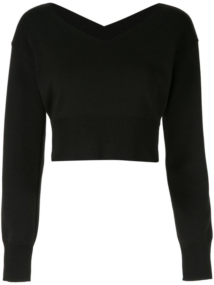 Le Ciel Bleu Black Knitted Top