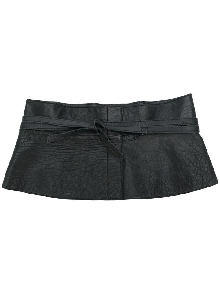 Vanderwilt Wide Strappy Belt - Black