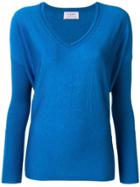 Snobby Sheep V-neck Sweater - Blue