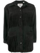 Levi's: Made & Crafted Loose-fit Fringed Jacket - Black