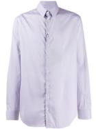 Giorgio Armani Long Sleeve Shirt - Purple