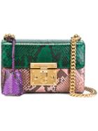 Gucci - Padlock Shoulder Bag - Women - Leather/python Skin - One Size, Leather/python Skin