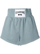 T By Alexander Wang Loose-fit Shorts - Blue