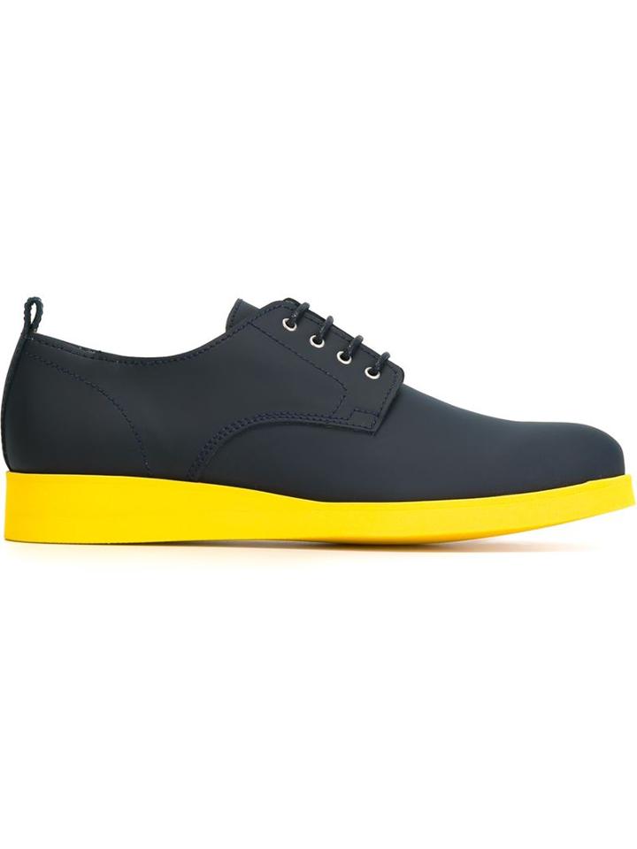 Carven Contrast Sole Derby Shoes