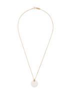 Isabel Marant Flat Circle Necklace, Women's, Metallic