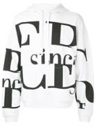 Iceberg Printed Hoodie - White