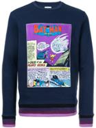 Iceberg Batman Print Sweatshirt - Blue