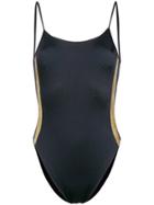 Calvin Klein Jeans Logo Waistband Swimsuit - Black