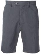 Aspesi Tailored Striped Shorts - Grey