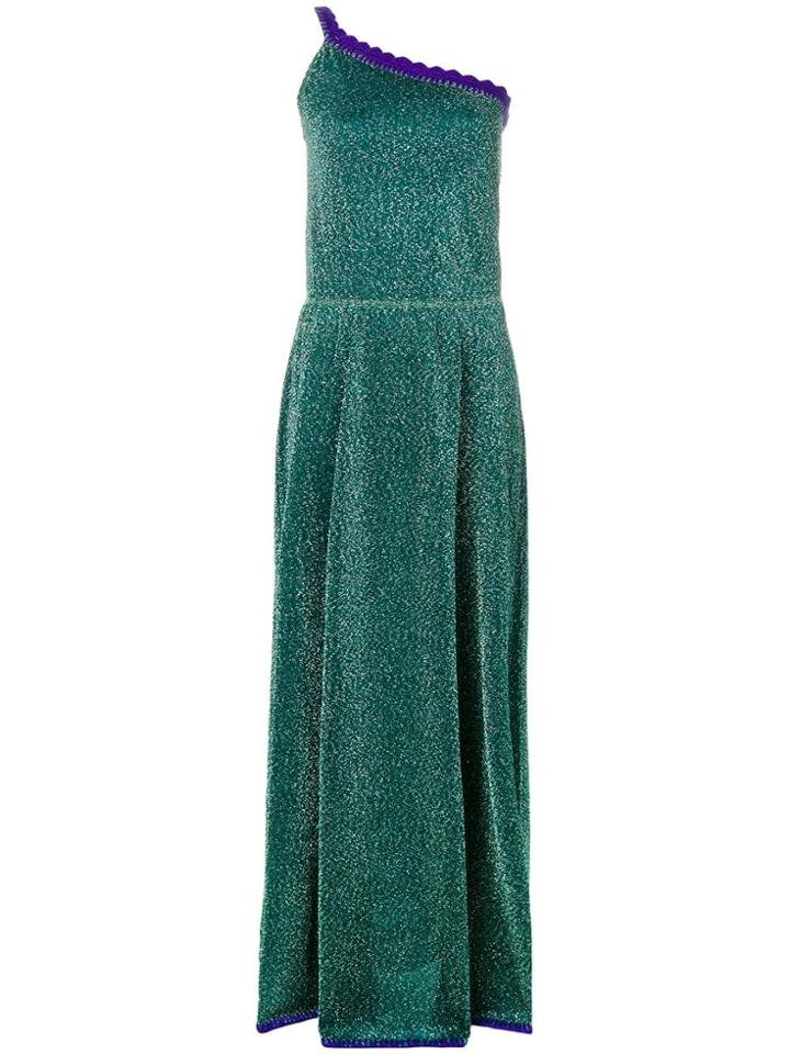 Missoni One Shoulder Dress - Green