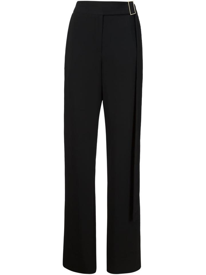 Jason Wu Crepe Wide Leg Trousers