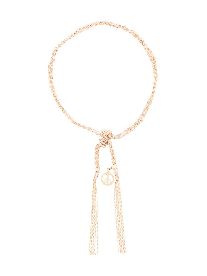Carolina Bucci Peace Lucky Bracelet - Metallic
