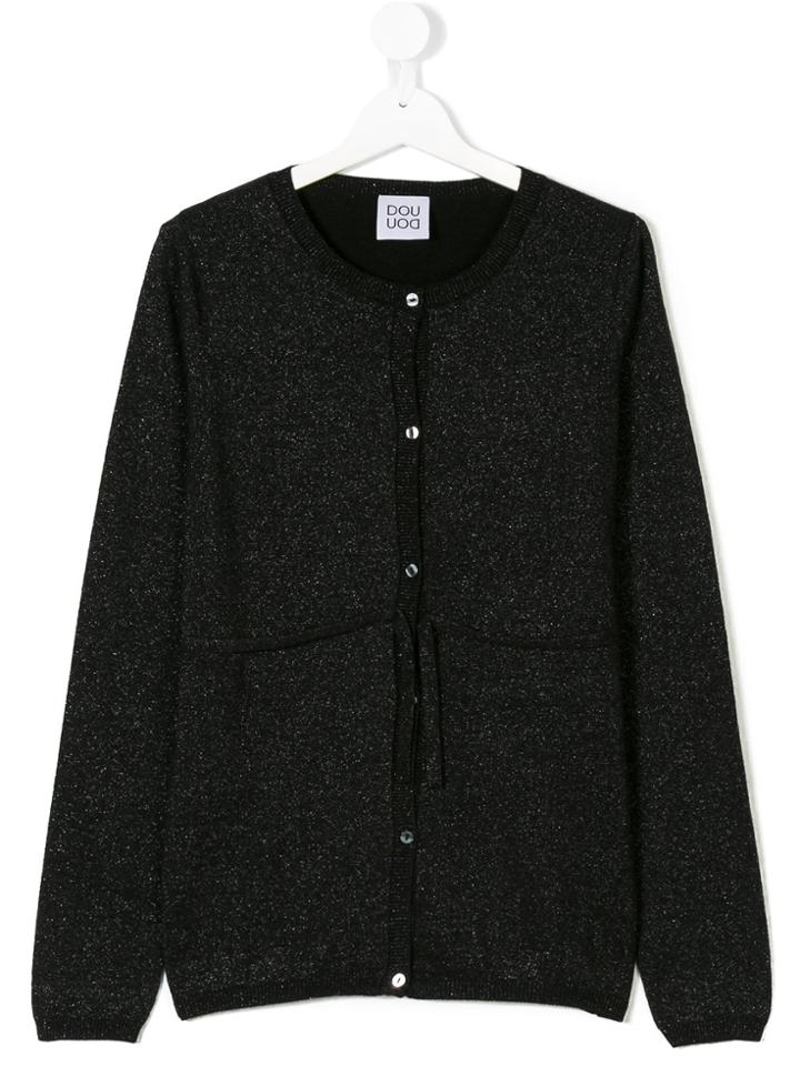 Douuod Kids Betta Cardigan - Black