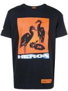 Heron Preston Heron Graphic Print T-shirt - Black