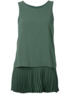 Theory Pleated Layer Top