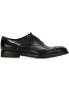 Alberto Fasciani Quincy Oxford Shoes, Men's, Size: 44, Black, Calf Leather