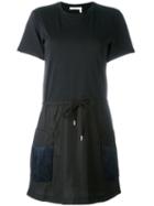 See By Chloé Shift Dress, Women's, Size: Medium, Black, Cotton
