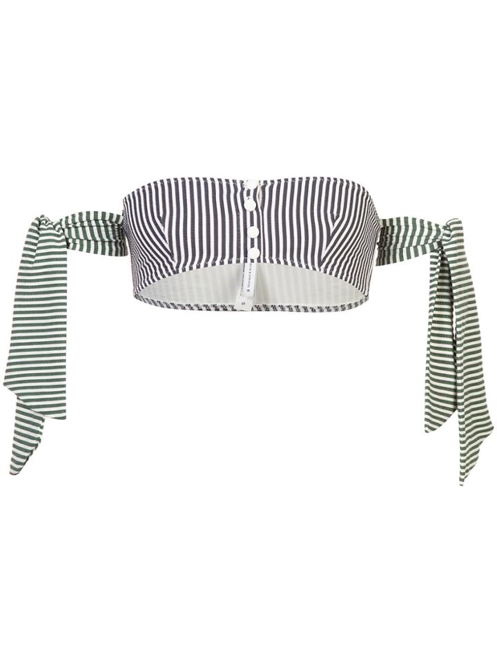 Solid & Striped The Mackenzie Bikini Bottoms - Green