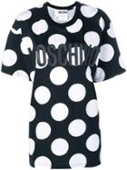 Moschino Polka Dot Logo T-shirt - Black