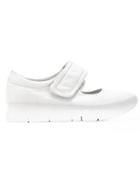 Oxs Rubber Soul Strap Fastening Sneakers - White