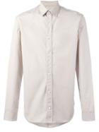 Maison Margiela Classic Long Sleeve Shirt, Men's, Size: 39, Nude/neutrals, Cotton