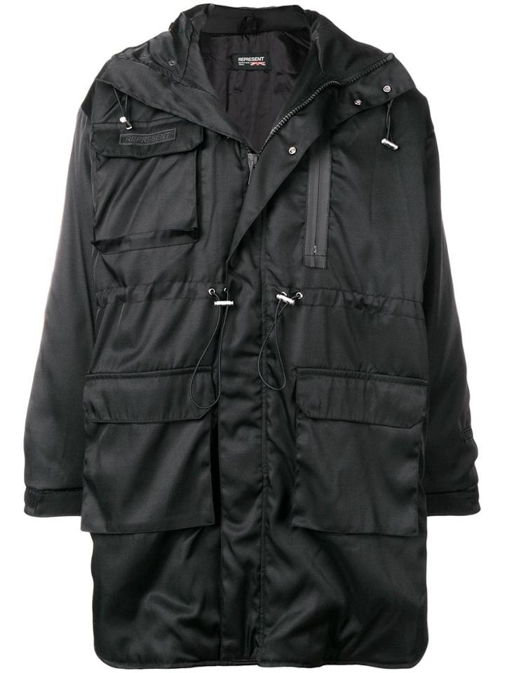 Represent Multiple Pockets Jacket - Black
